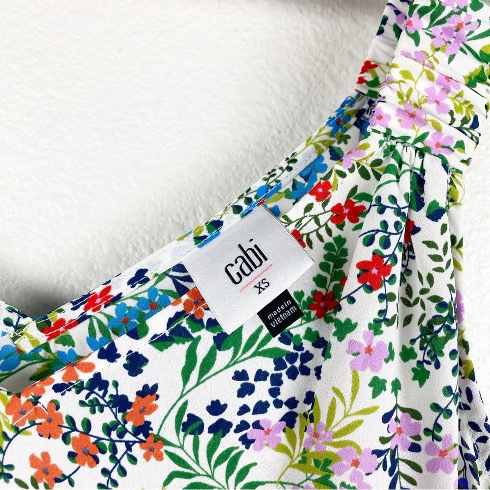 CAbi Rotation Floral Tank Size XS‎ - Picture 5 of 7